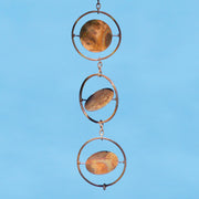 Circles Flamed Hanging Ornament 48 inch