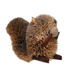 Buri Bristle Squirrel w/Nut 5 inch