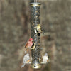 Quick Clean Tube Bird Feeder - 20" Antique Brass - Momma's Home Store