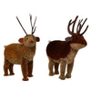 Buri Bristle Reindeer Assorted 11 inch