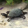 River Stone Turtle Sculpture