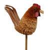 Buri Bristle Rooster Plant Stake