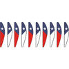 Patriotic Hot Air Balloon Spinner 26 inch
