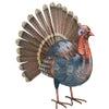 Woodland Turkey Metal Sculpture 17 inch