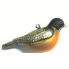 American Robin Glass Ornament