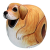 Yellow Lab Gord-O Wooden Birdhouse