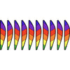 Chevron Rainbow Hot Air Balloon Spinner 18 inch
