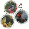 Glass Songbird Ornaments Set of 3