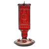 Antique Square Bottle Hummingbird Feeder