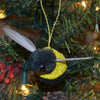 Bumble Bee Bristle Brush Ornament