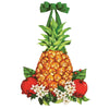 Holiday Pineapple Door Decor