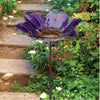 Birdbath/Bird Feeder Ground Stake - Purple