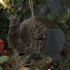 Elephant Bauble Bristle Brush Ornament