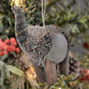 Elephant Bristle Brush Ornament