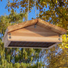 Cedar Upside Down Double Suet Bird Feeder