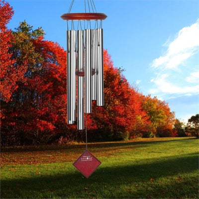 Chimes of Pluto Silver Wind Chime 27