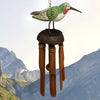 Hummingbird Bamboo Wind Chime