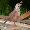 Southwest Quail Metal Decor Female