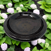 Fiber Clay Birdbath Bowl Brown