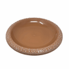 Fiber Clay Birdbath with Base Terra Cotta