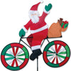 Santa Bicycle Wind Spinner 30 inch