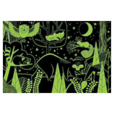In the Forest Glow in the Dark Puzzle