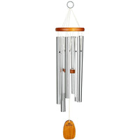 Amazing Grace Silver Wind Chime Medium