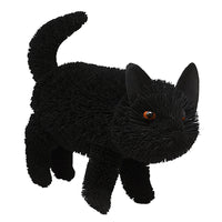 Buri Bristle Cat Black Standing 16 inch