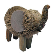 Buri Bristle Elephant 5 inch