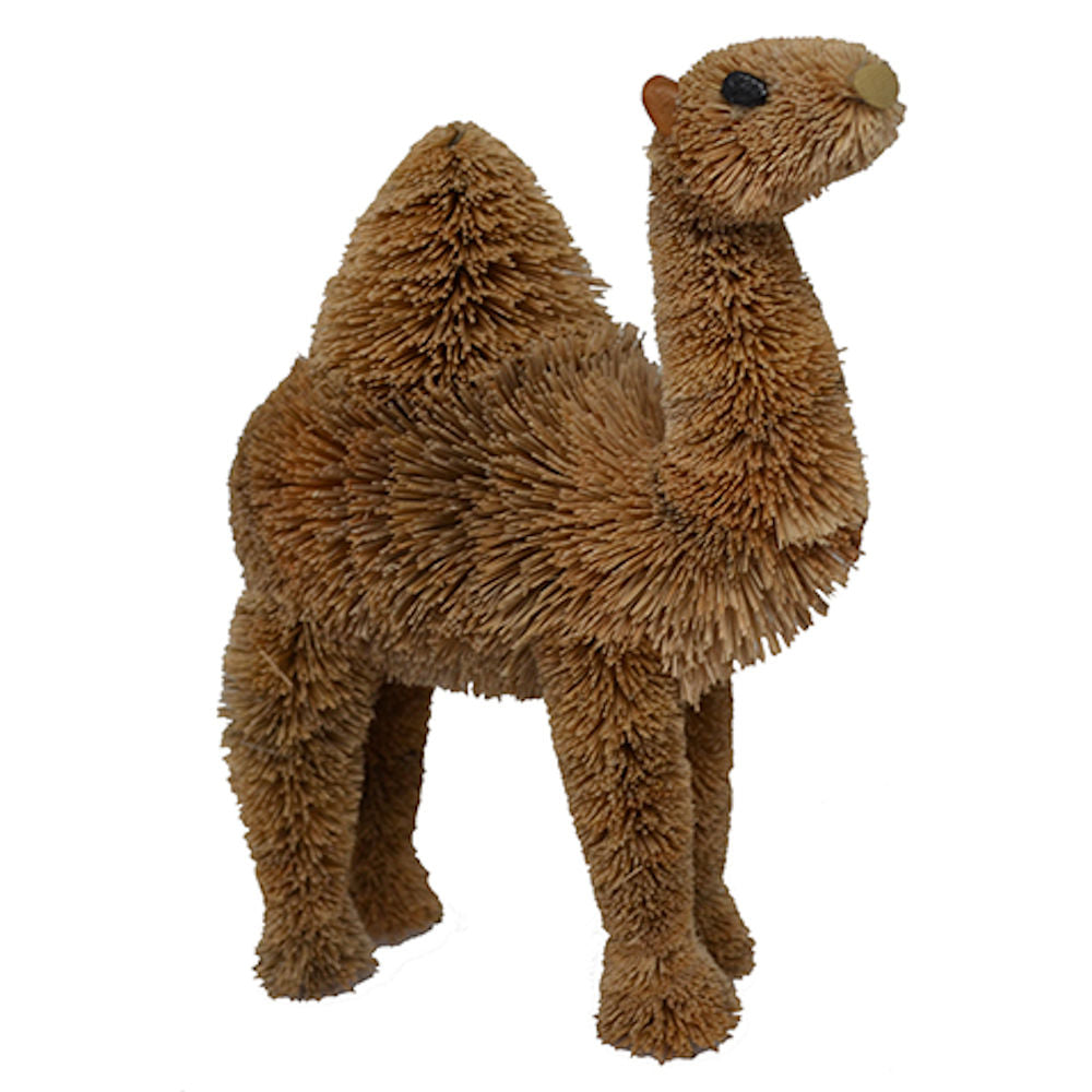 Buri Bristle Camel 8 inch