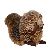 Buri Bristle Squirrel w/Nut 5 inch