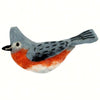 Tufted Titmouse Woolie Ornament - Momma's Home Store