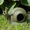 Ceramic Snail-Shaped Slug Trap