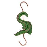 Alligator Stained Glass Hanging Hook