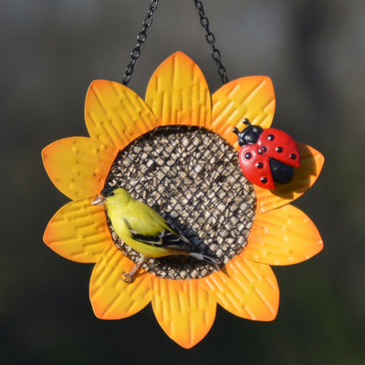 Sunflower Mesh Suet/Seed Bird Feeder