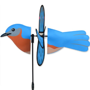 Petite Wind Spinner Bluebird 17 inch