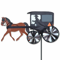 Horse & Buggy Wind Spinner 26 inch