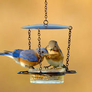 Mosaic Birds Floral Bird Feeder