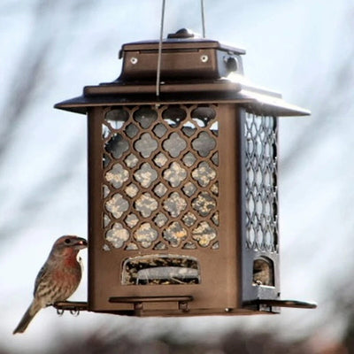 SureFill Metal Hopper Bird Feeder