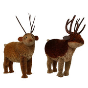 Buri Bristle Reindeer Assorted 11 inch