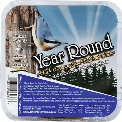 Year Around Hi Energy Suet & Seed - 3 pack