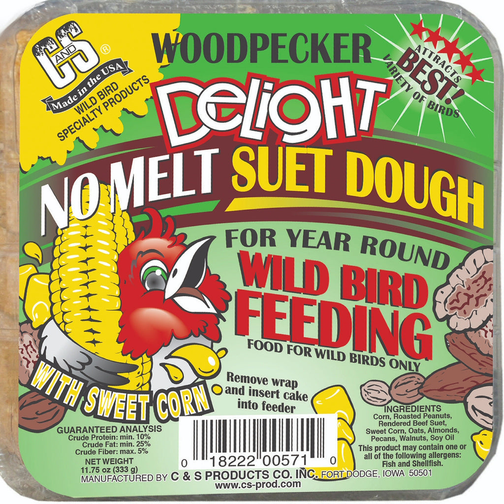 Woodpecker Delight No Melt Suet Dough - 3 pk - Momma's Home Store