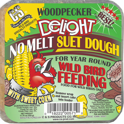 Woodpecker Delight No Melt Suet Dough - 3 pk - Momma's Home Store