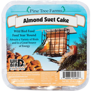 Almond Suet Cake 12 oz - 3 pack