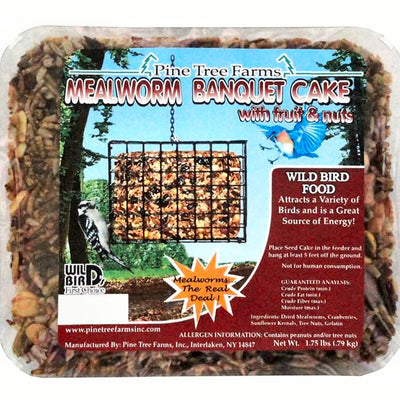 Mealworm Banquet Seed Cake 1.75 lb