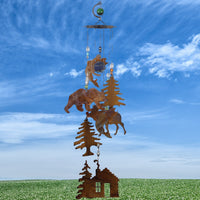 Wilderness Forest Cabin Wind Chime