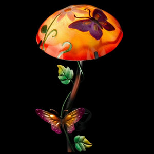 Solar Light Mushroom Garden Stake- Butterfly