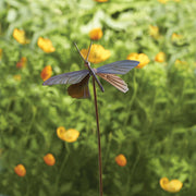 Butterfly Flamed Ornament Garden Stake
