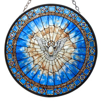 Holy Spirit Dove Stained Glass Suncatcher