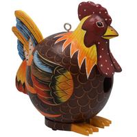 Rooster Gord-O Wooden Birdhouse